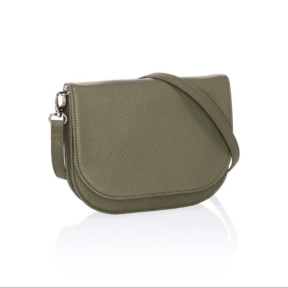 Convertible Belt Bag - Ooh-la-la Olive Pebble